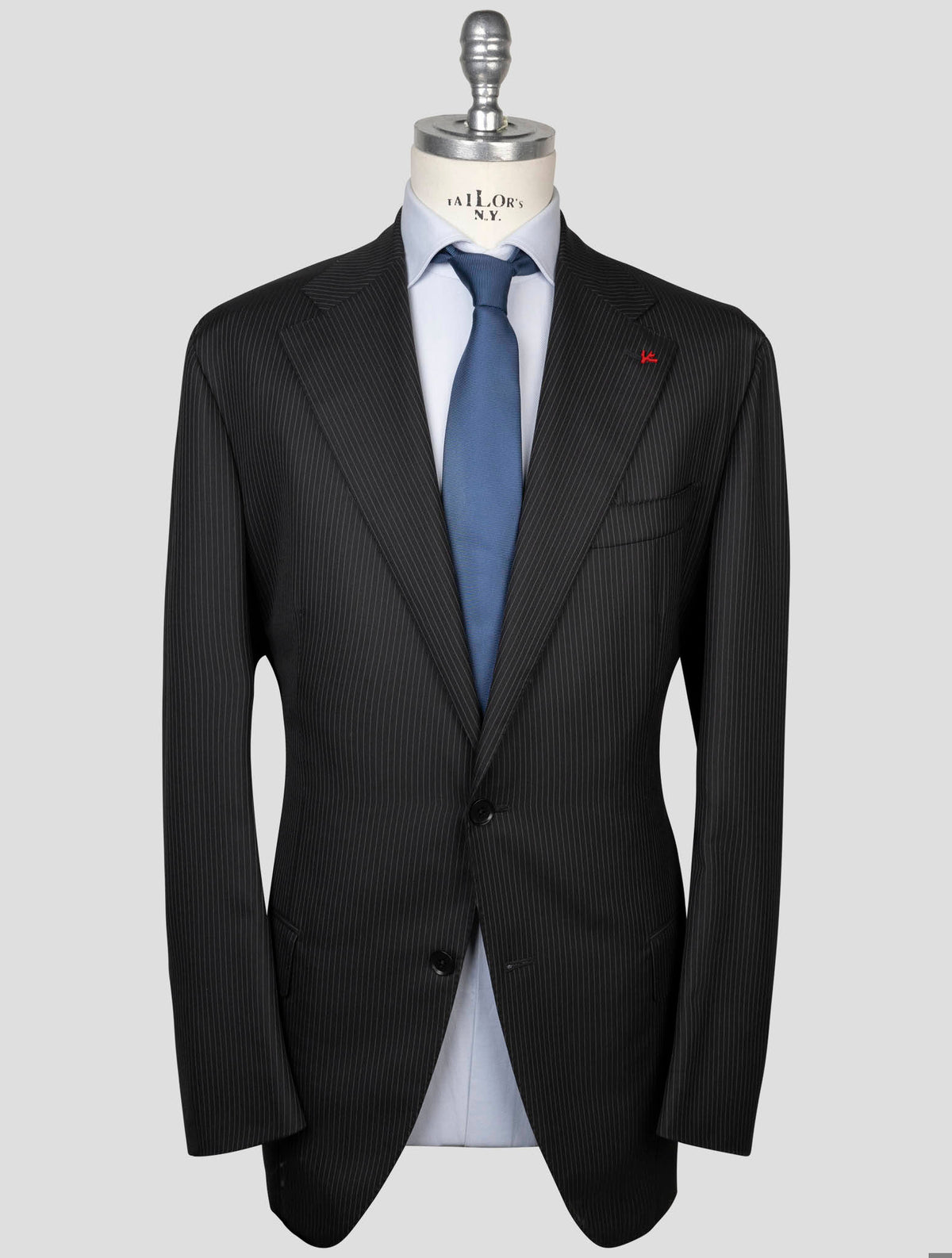 Isaia Isaia Black Wool Suit Black 000