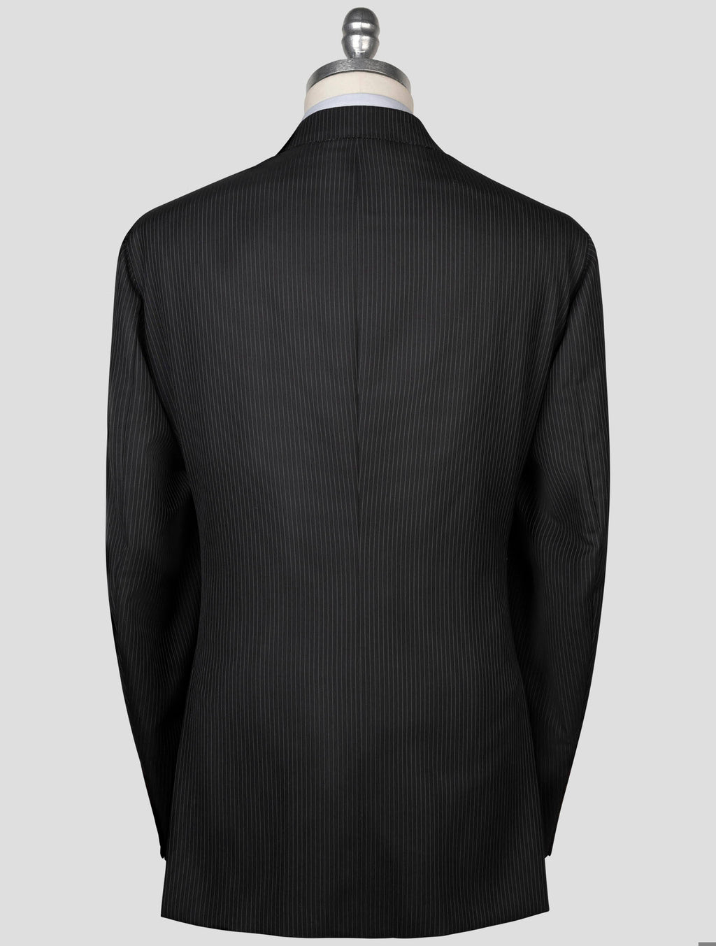 Isaia Black Wool Suit