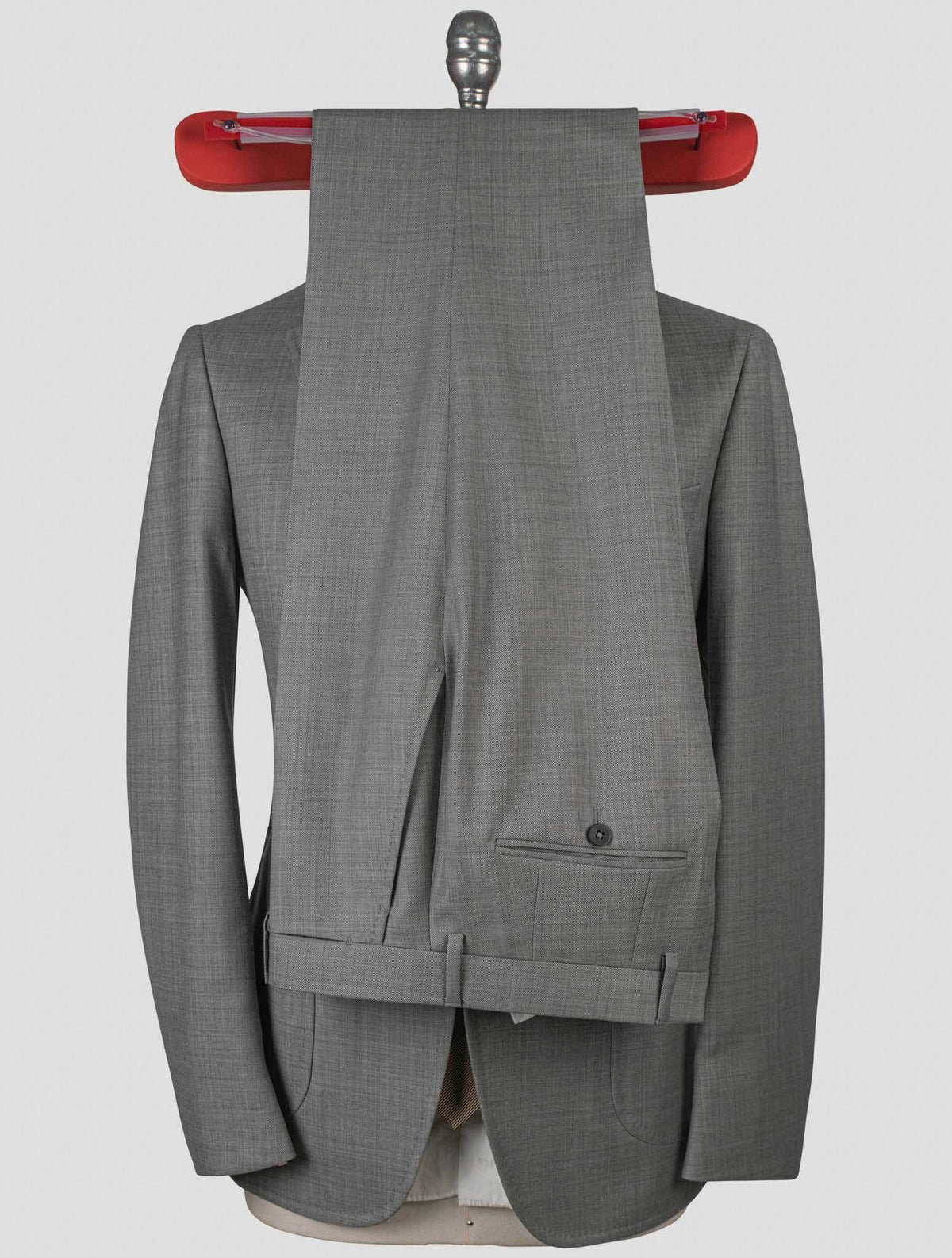 Isaia Gray Wool Suit