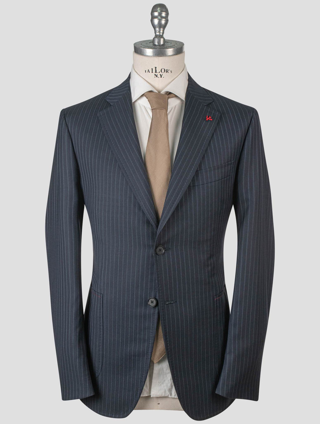 Isaia Blue Wool Suit