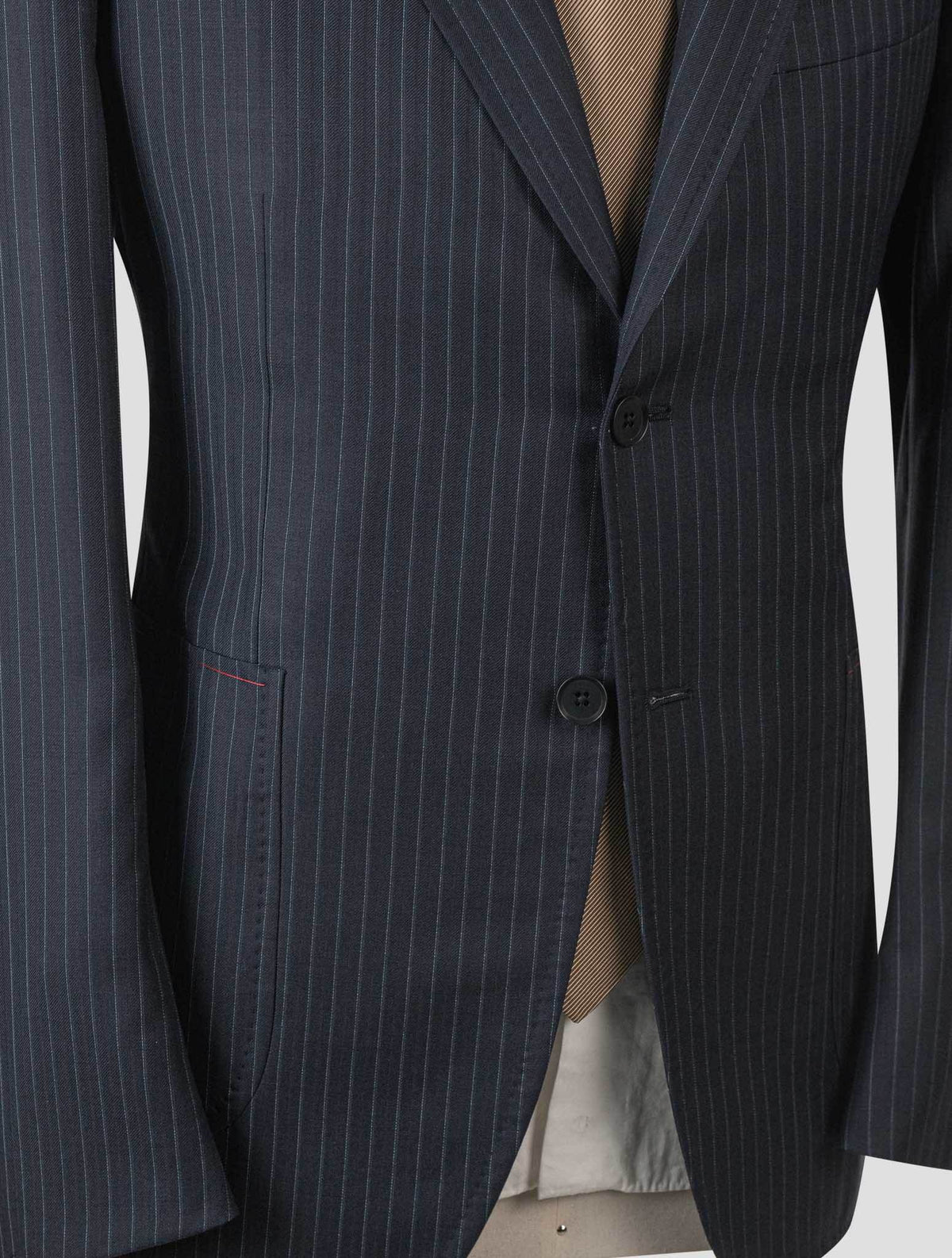 Isaia Blue Wool Suit