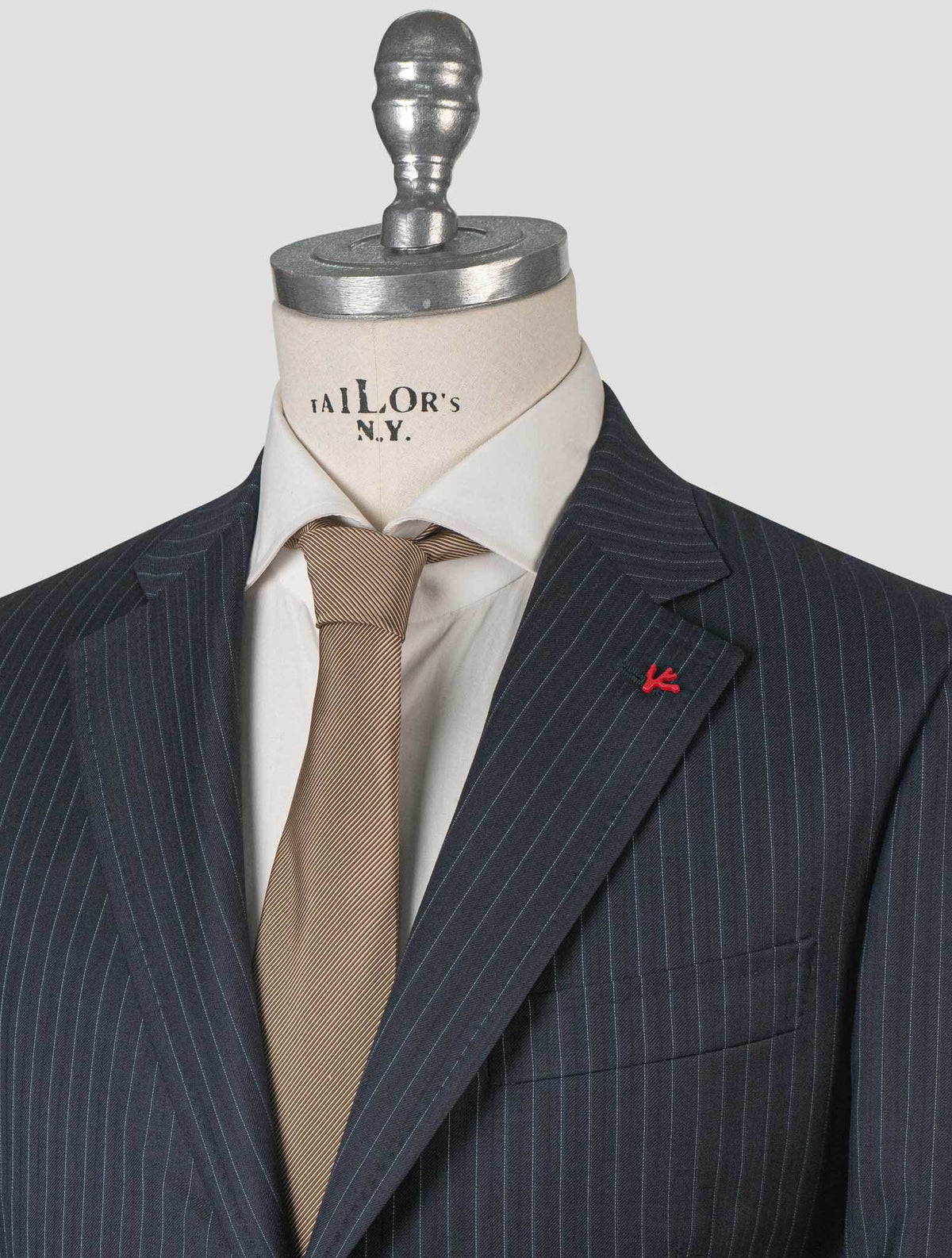 Isaia Blue Wool Suit