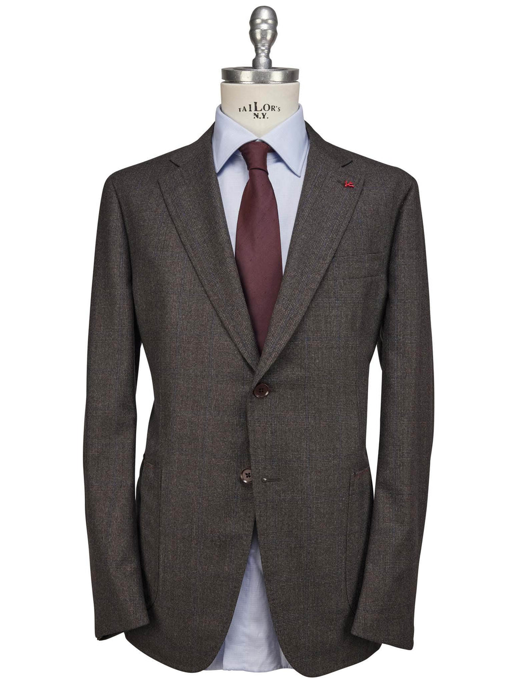 Isaia Isaia Multicolor Wool Suit Multicolor 000