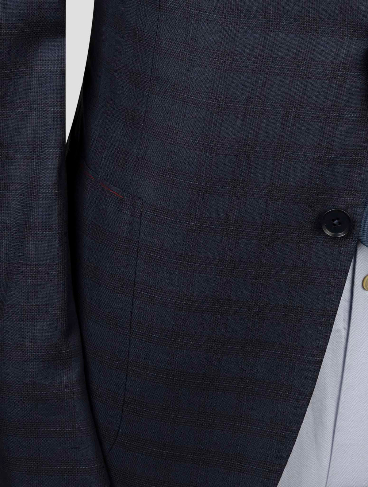 Isaia Blue Wool Suit