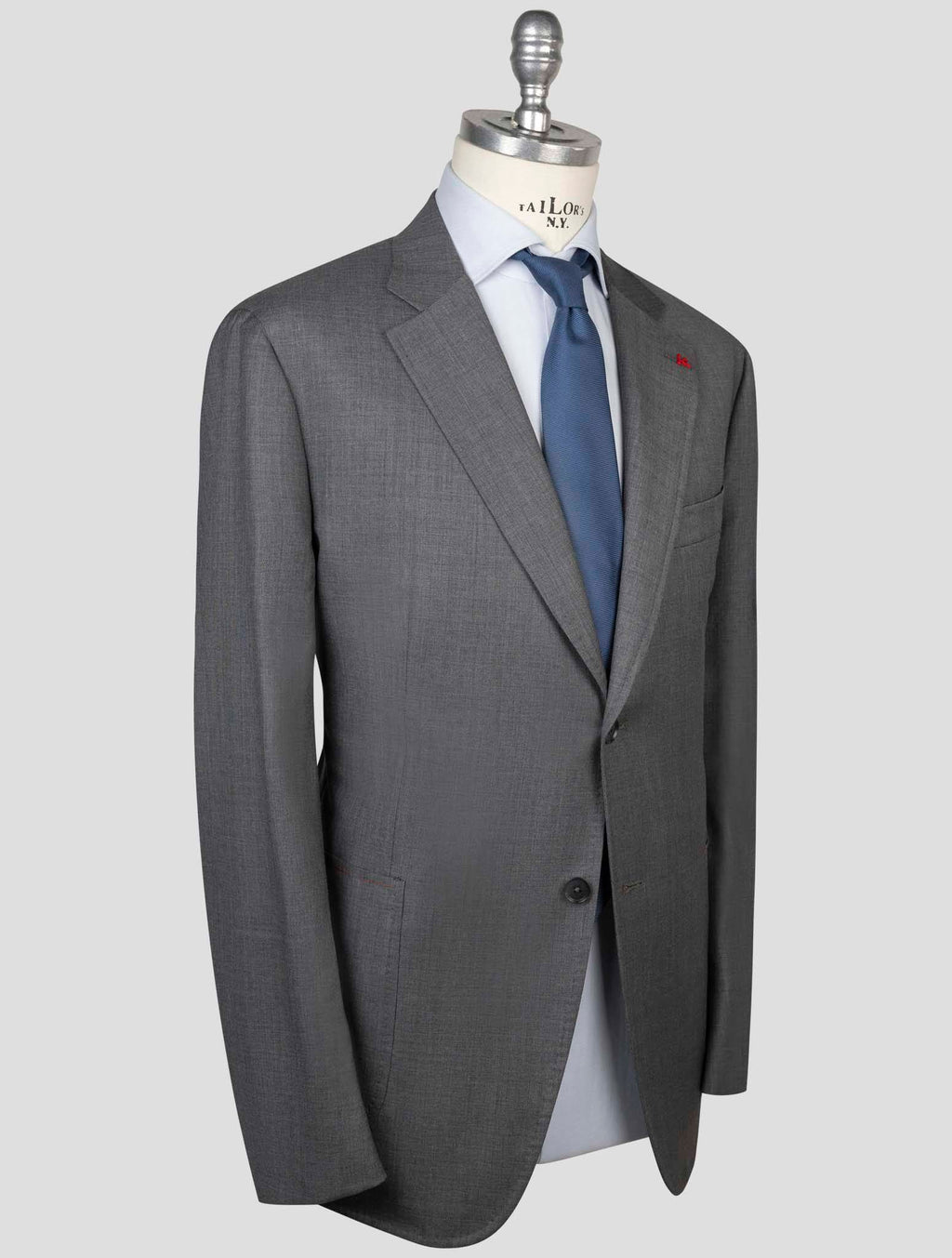 Isaia Isaia Gray Wool Suit Gray 001