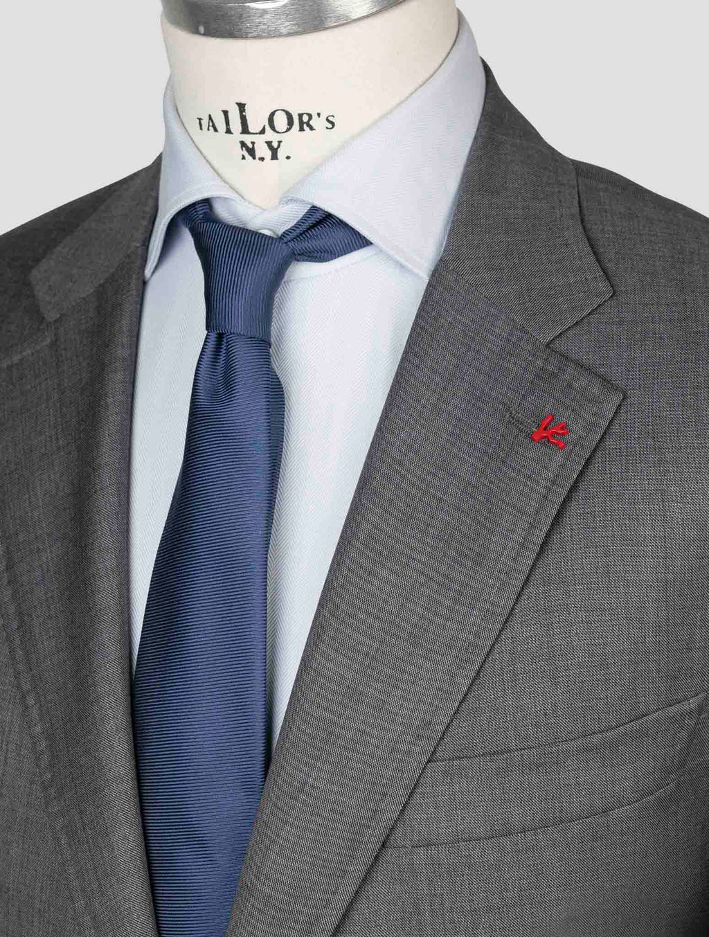 Isaia Gray Wool Suit