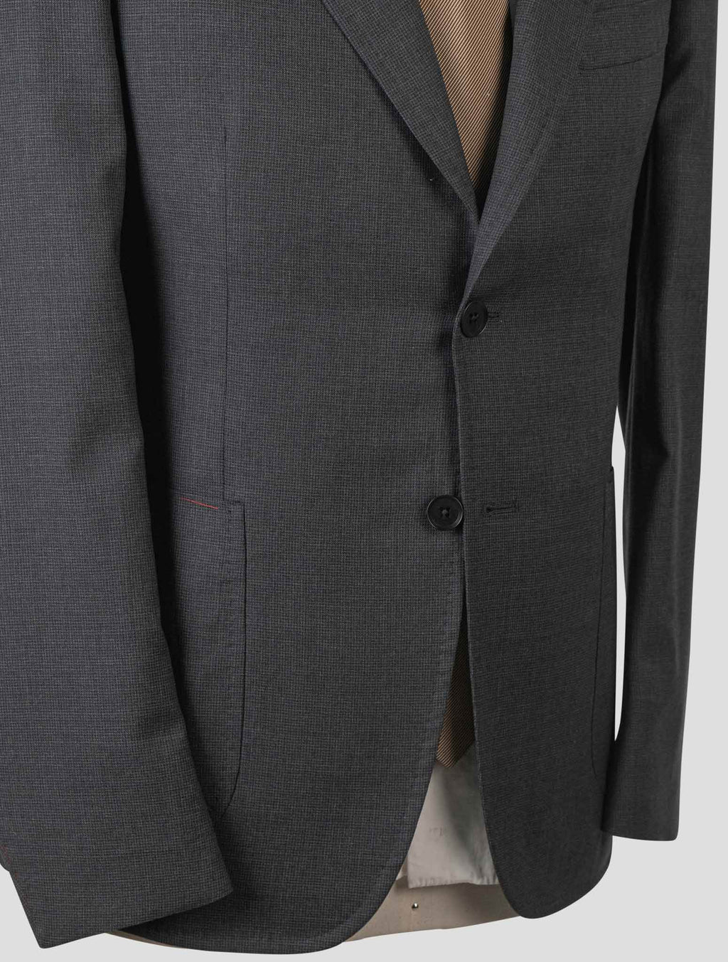 Isaia Gray Wool Suit