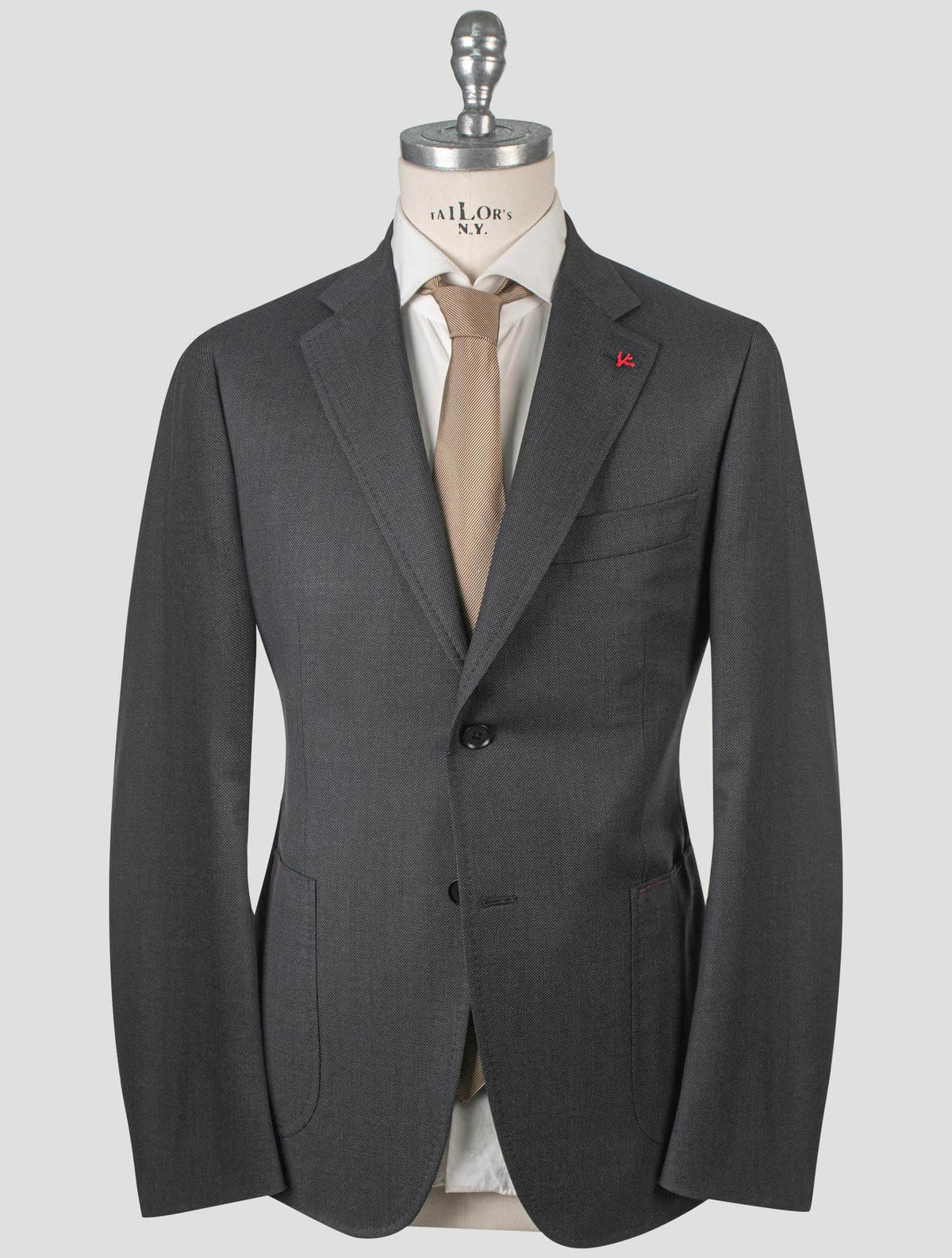 Isaia Isaia Gray Wool Suit Gray 000