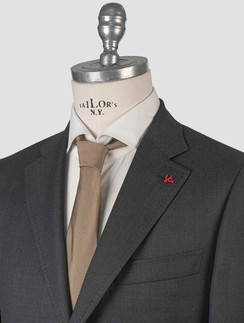 Isaia Gray Wool Suit