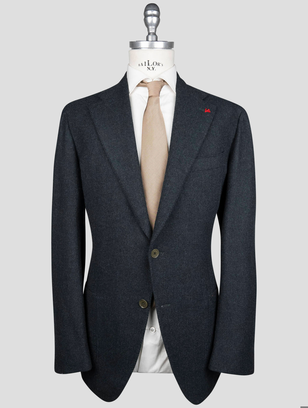 Isaia Isaia Green Wool Blazer Green 000