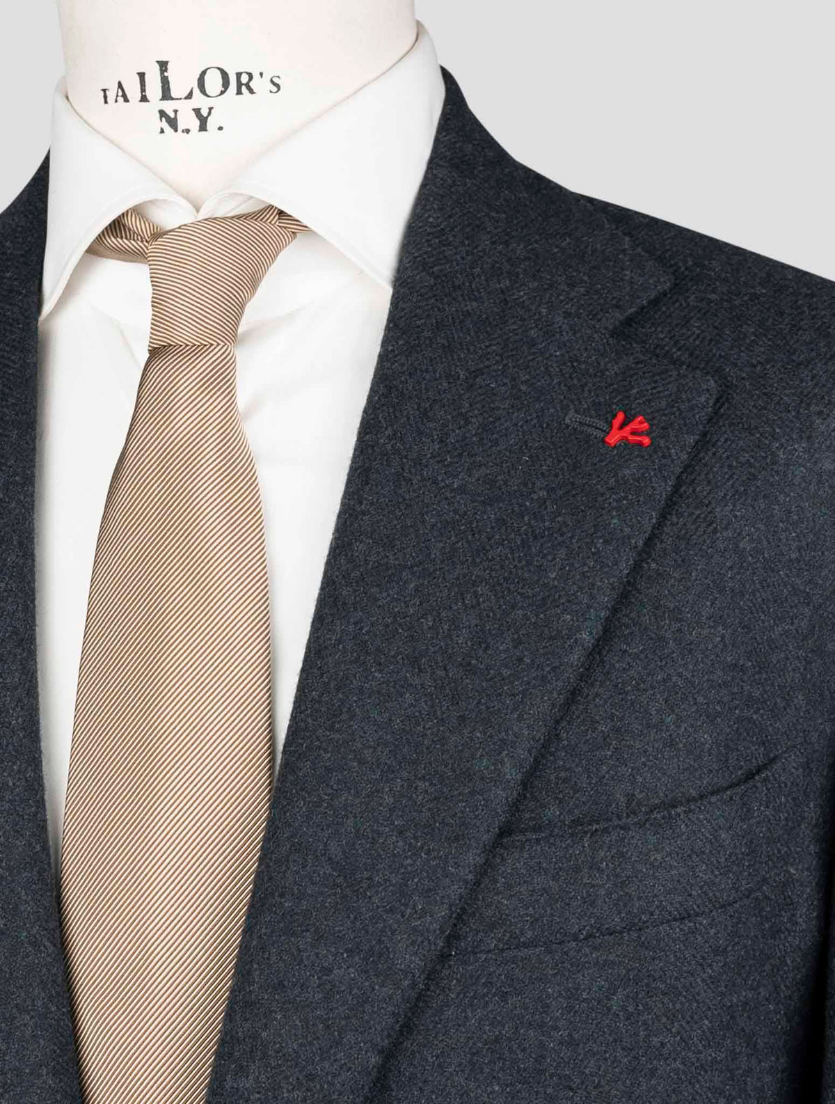Isaia Green Wool Blazer