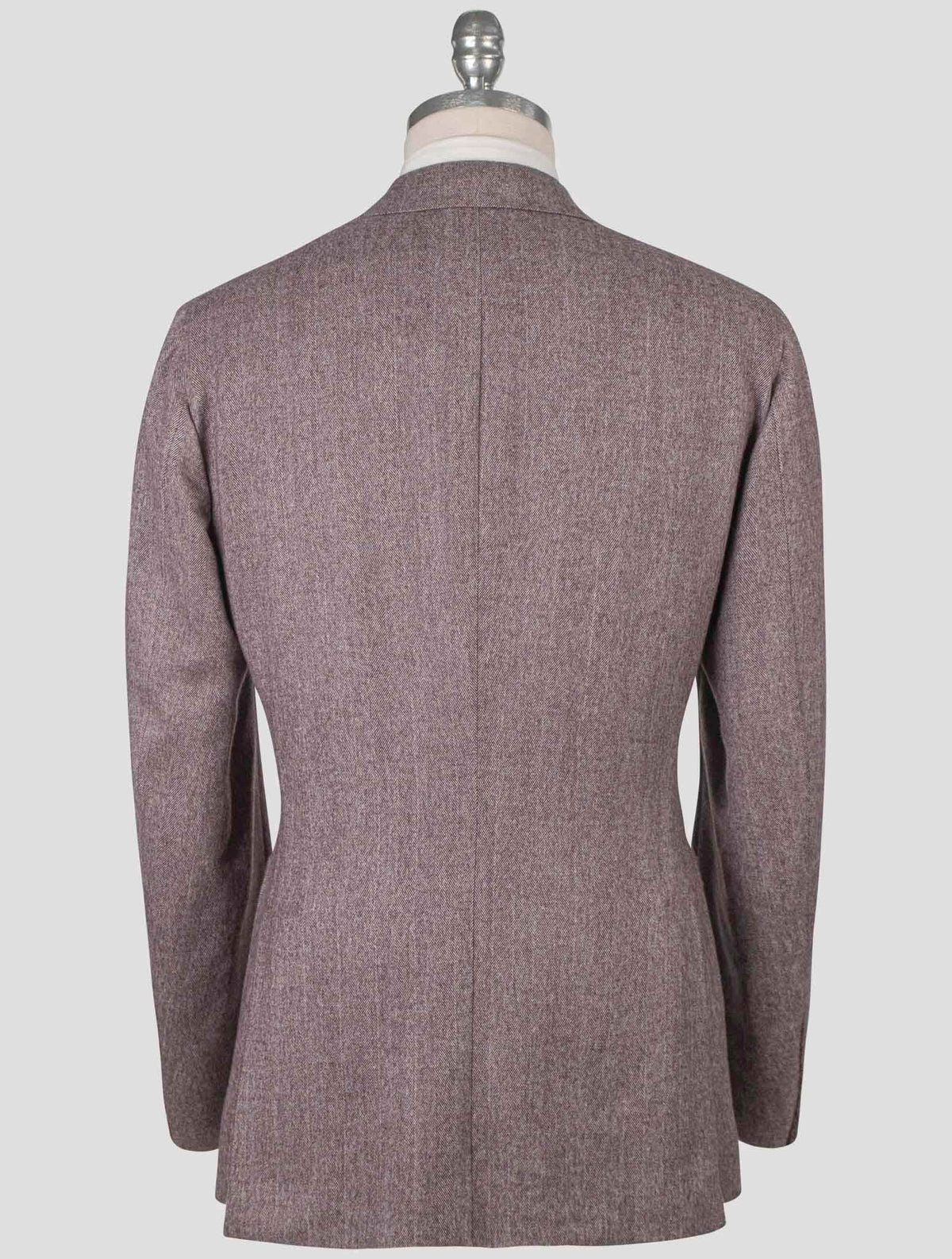Isaia Pink Wool Cotton Cashmere Blazer