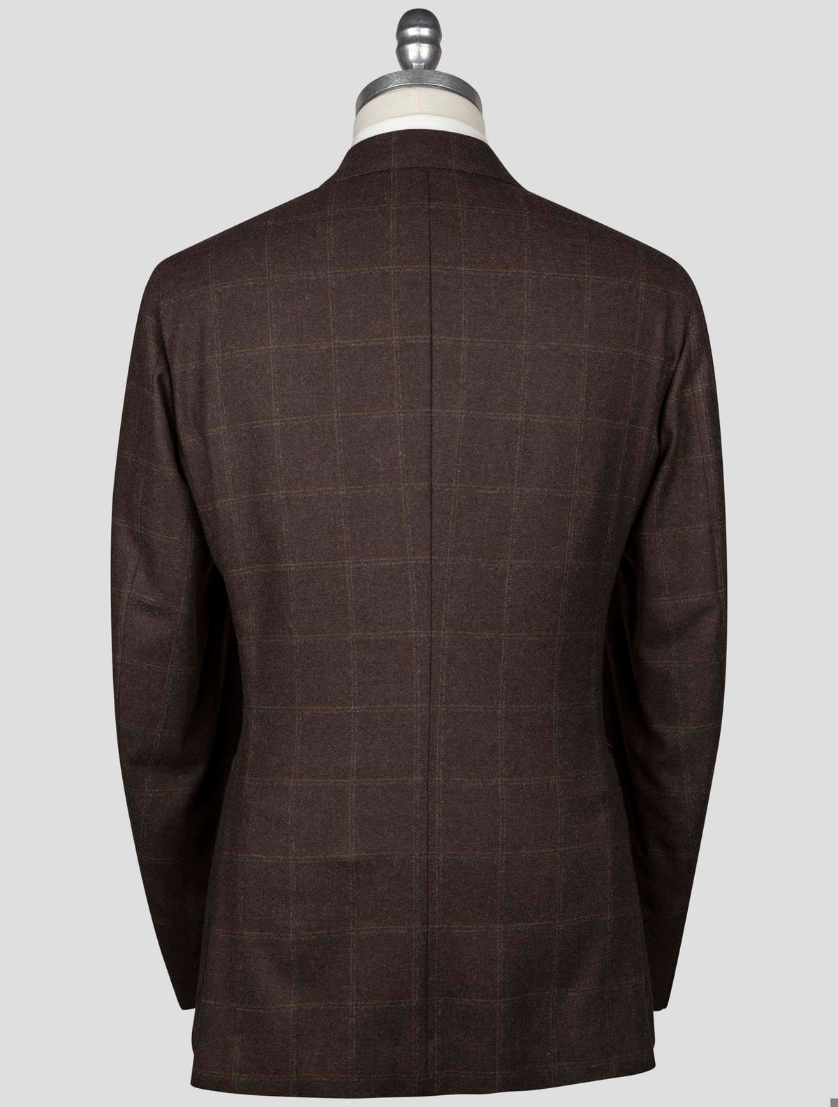 Isaia Brown Wool Cashmere Blazer