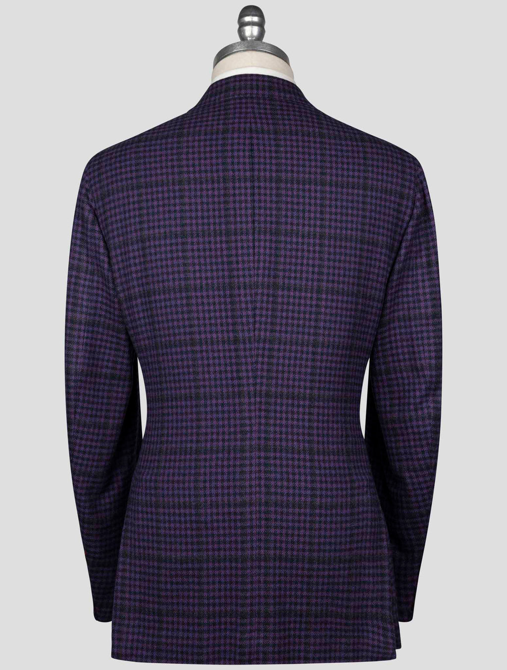Isaia Violet Wool Cashmere Blazer