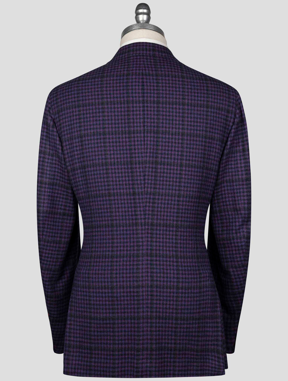 Isaia Violet Wool Cashmere Blazer
