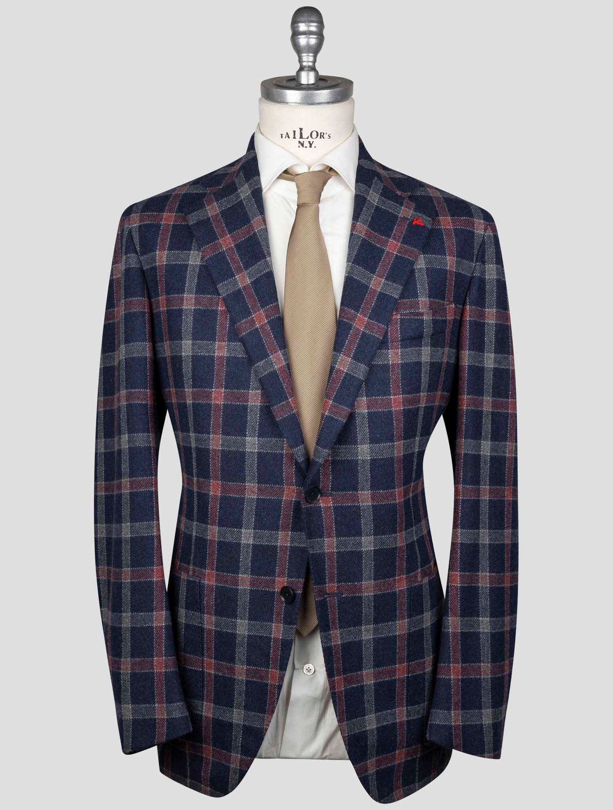 Isaia Isaia Multicolor Wool Blazer Multicolor 000
