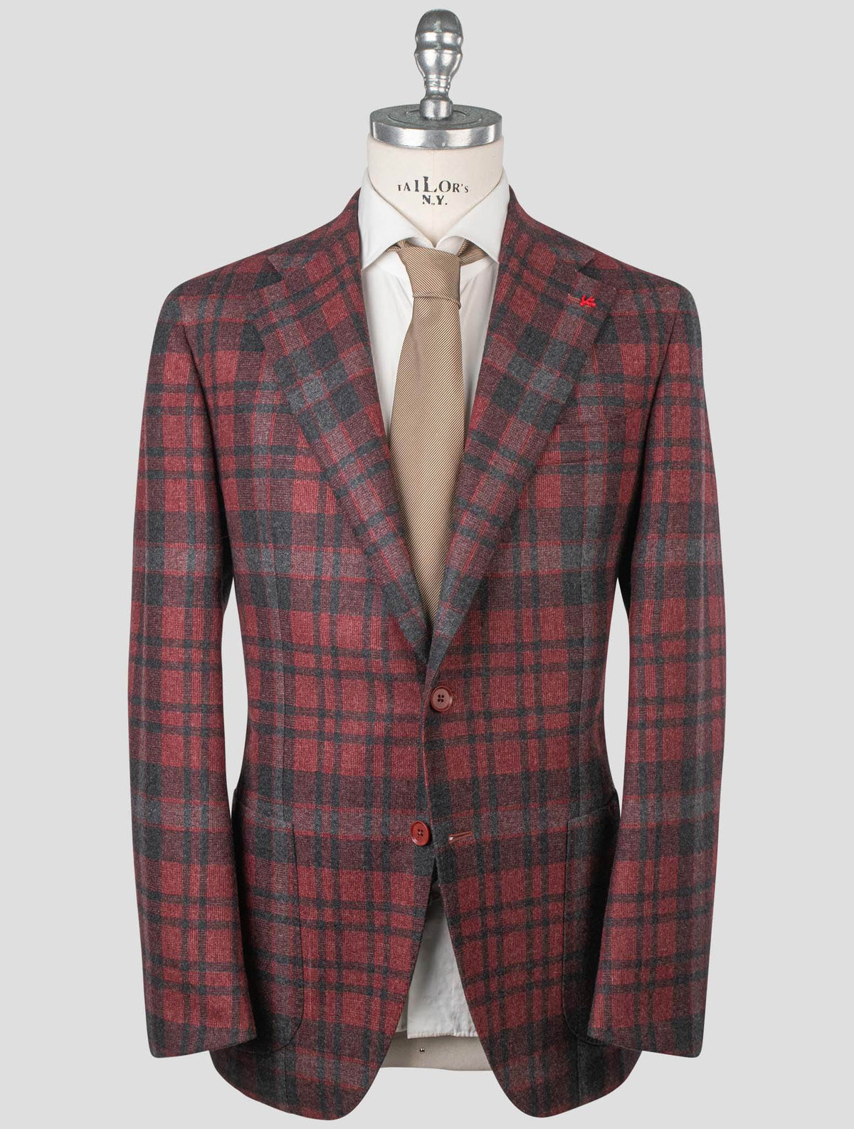 Isaia Isaia Multicolor Wool Cashmere Blazer Multicolor 000