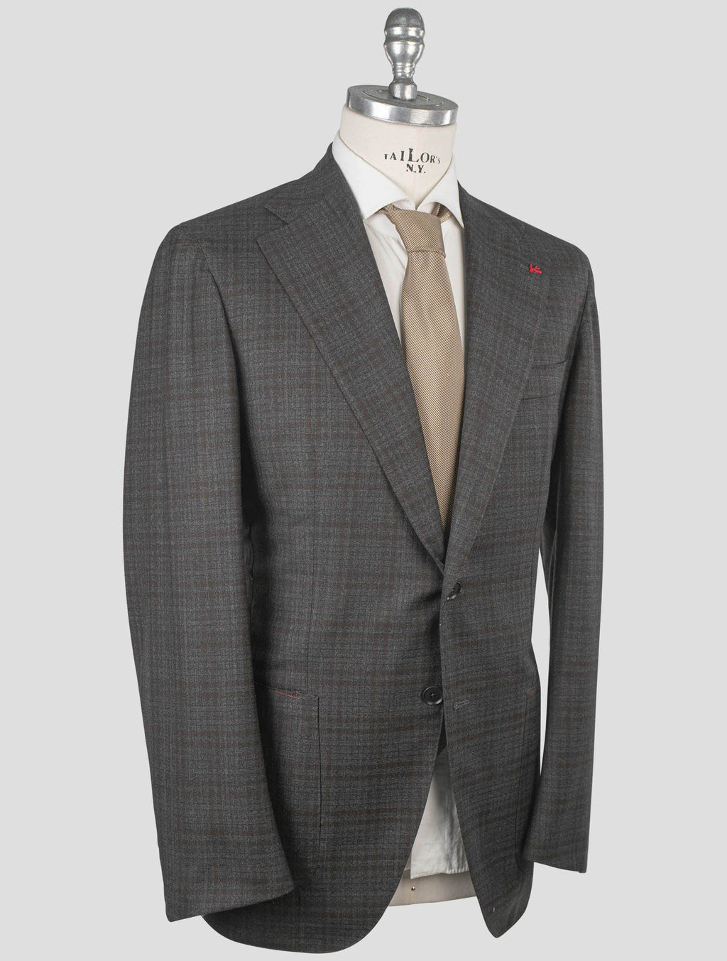 Isaia Isaia Multicolor Wool Blazer Multicolor 001