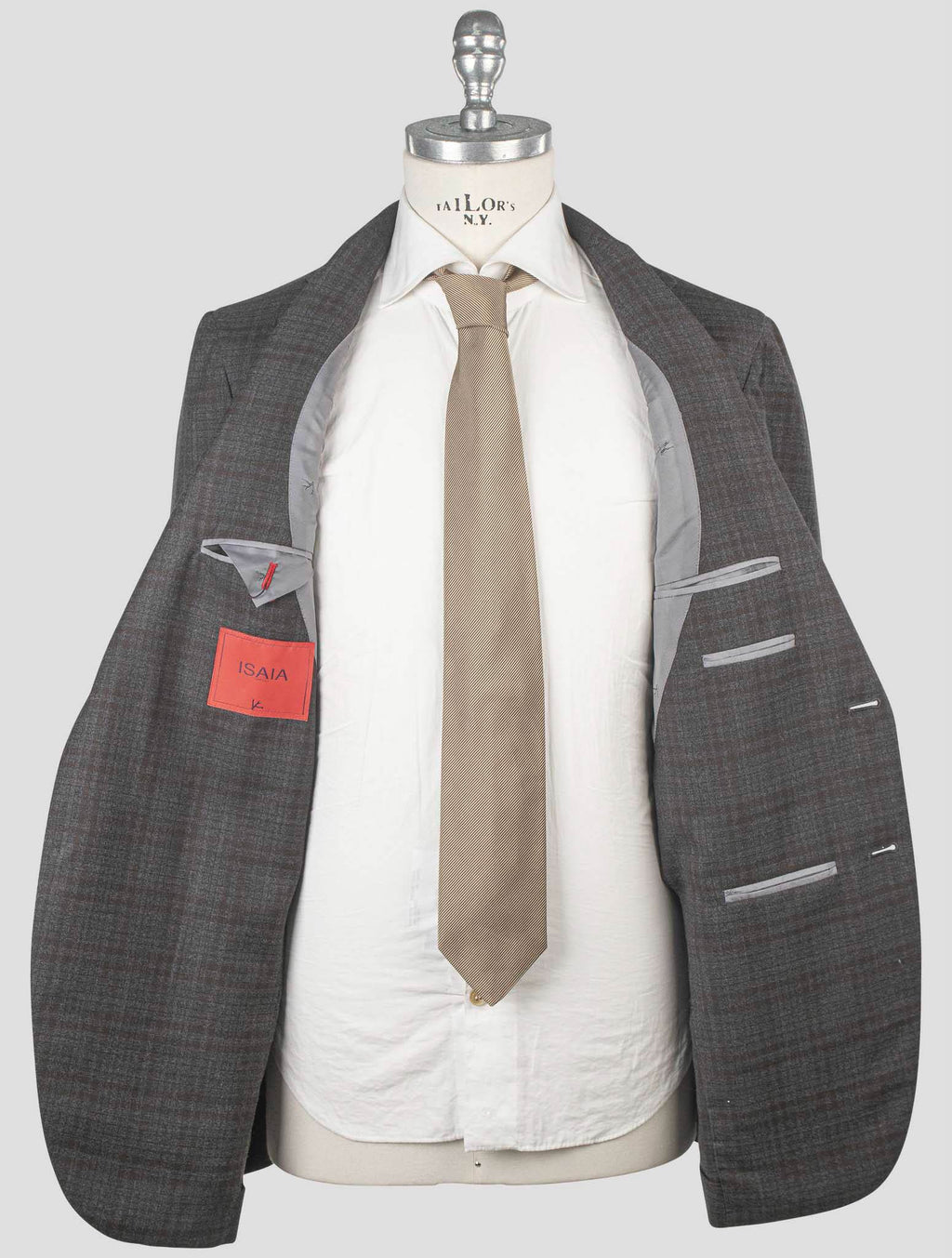 Isaia Multicolor Wool Blazer