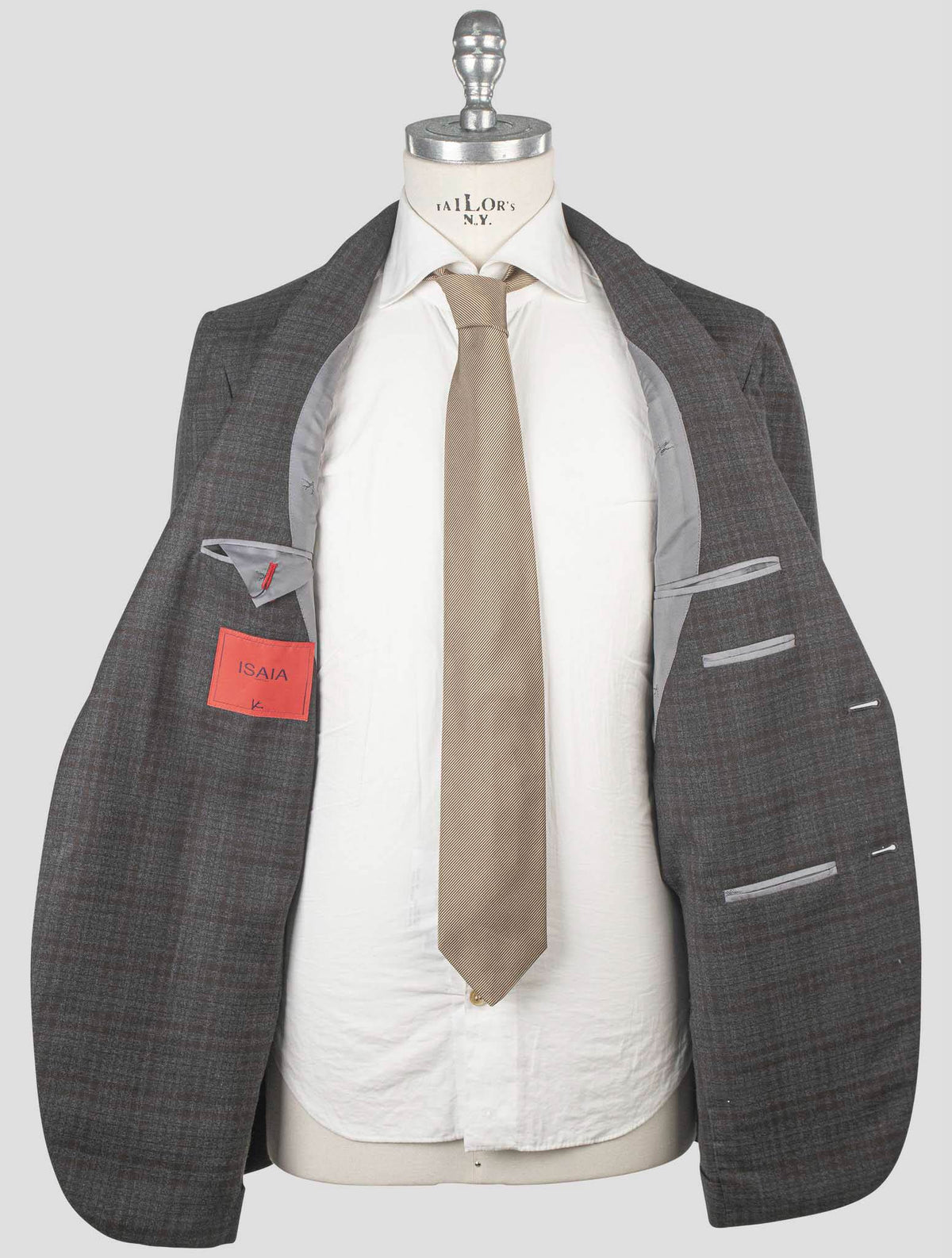 Isaia Multicolor Wool Blazer