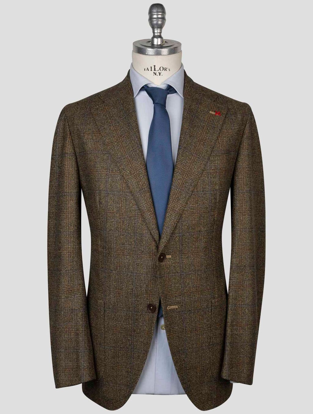 Isaia Isaia Yellow Wool Suit Yellow 000