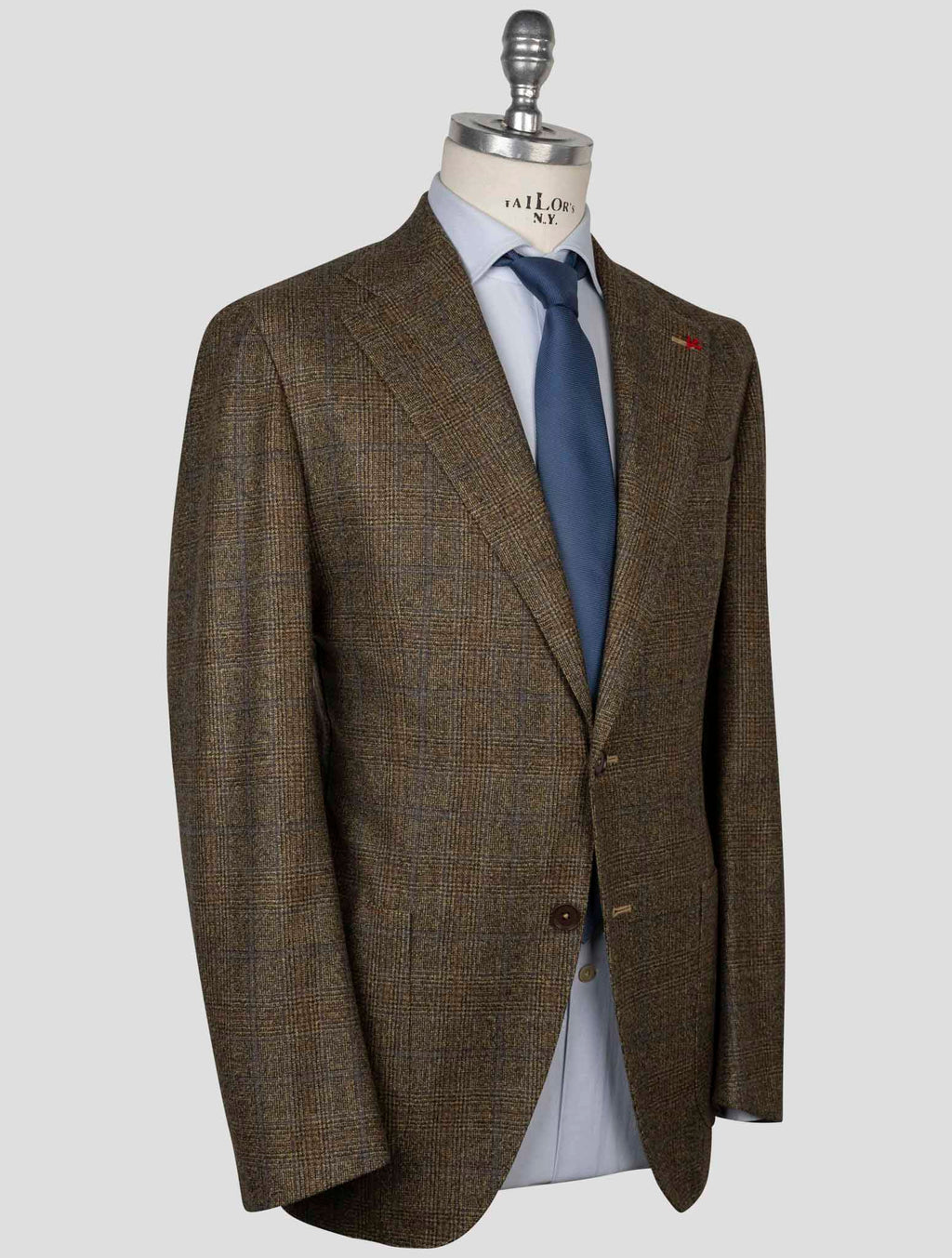 Isaia Isaia Yellow Wool Suit Yellow 001