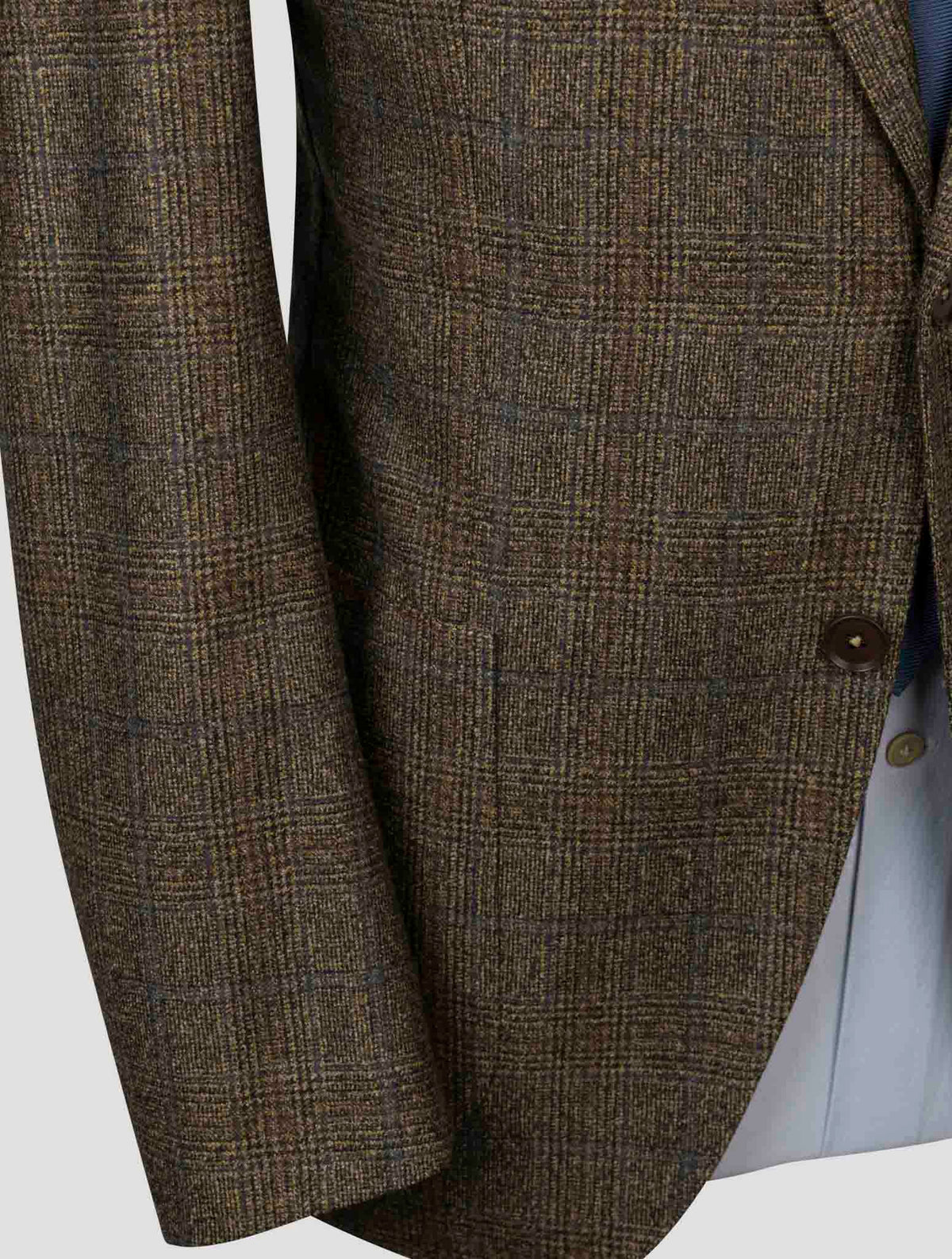Isaia Yellow Wool Suit