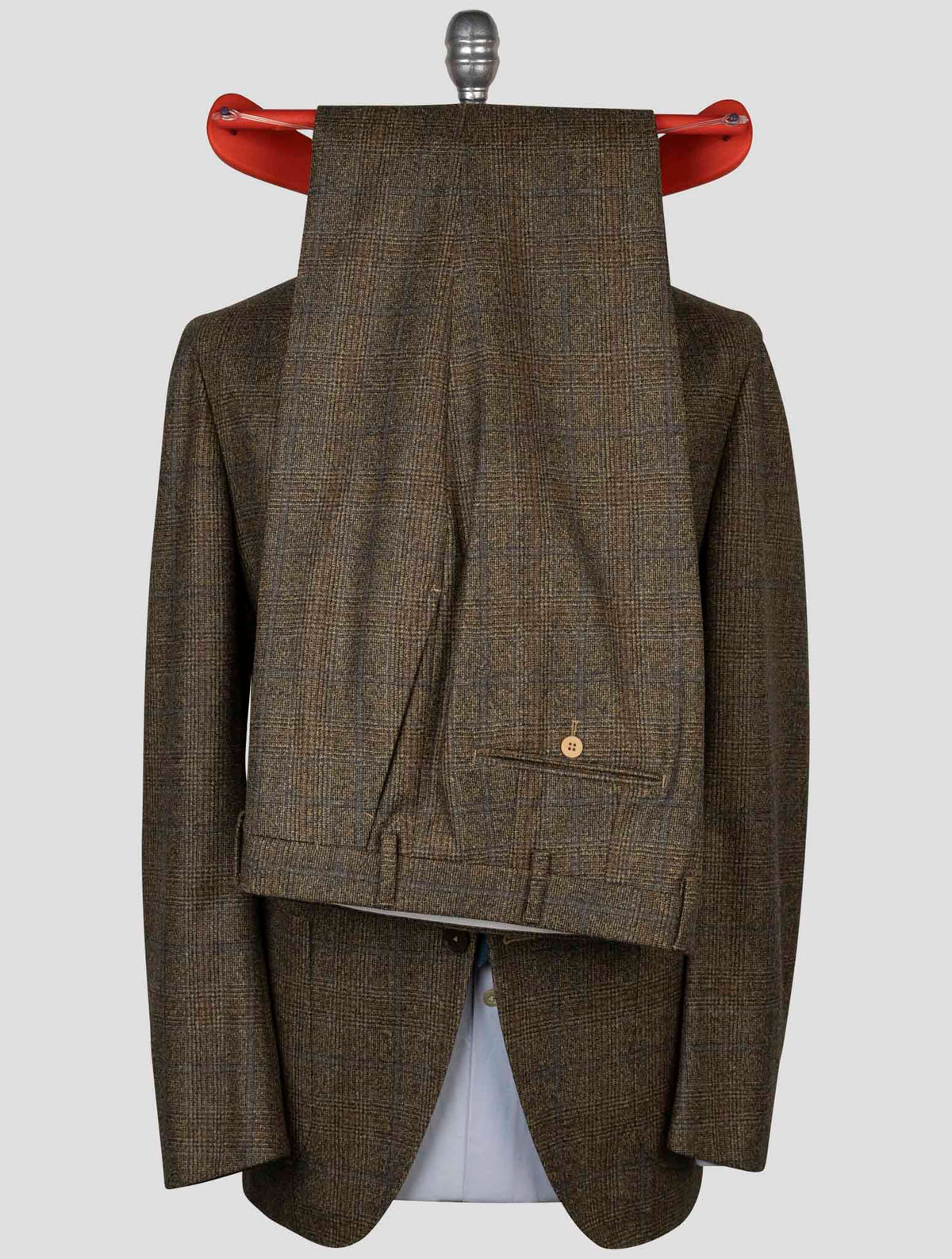 Isaia Yellow Wool Suit