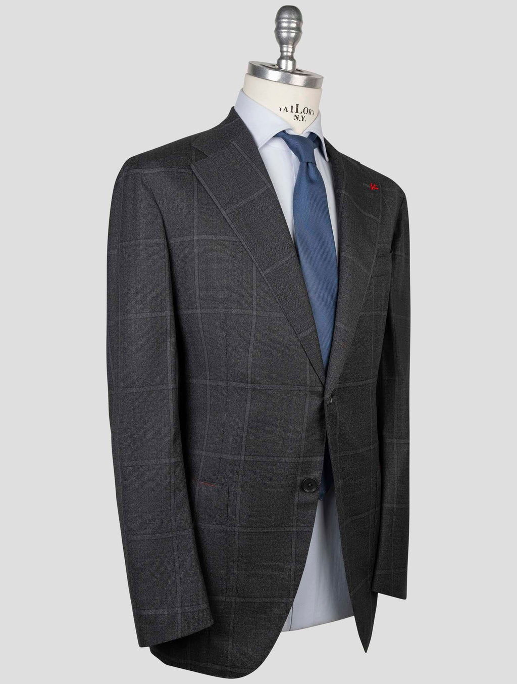 Isaia Isaia Gray Wool Suit Gray 001