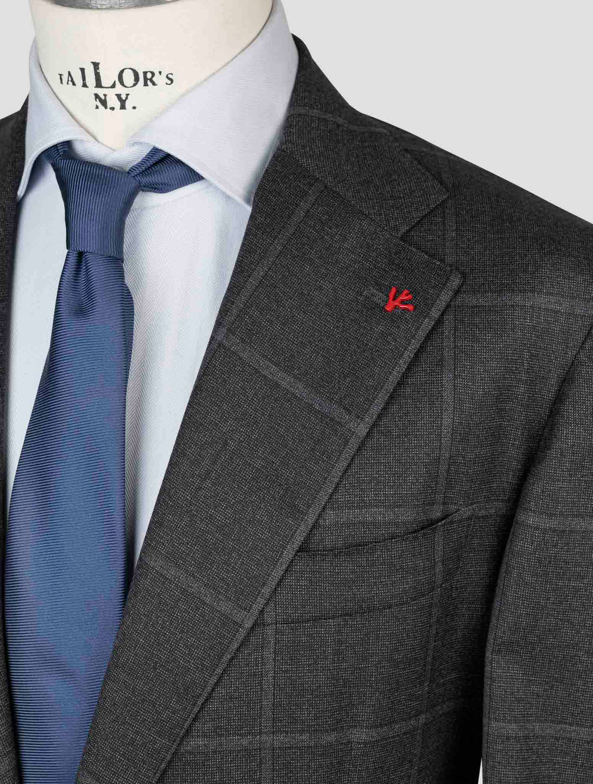 Isaia Gray Wool Suit
