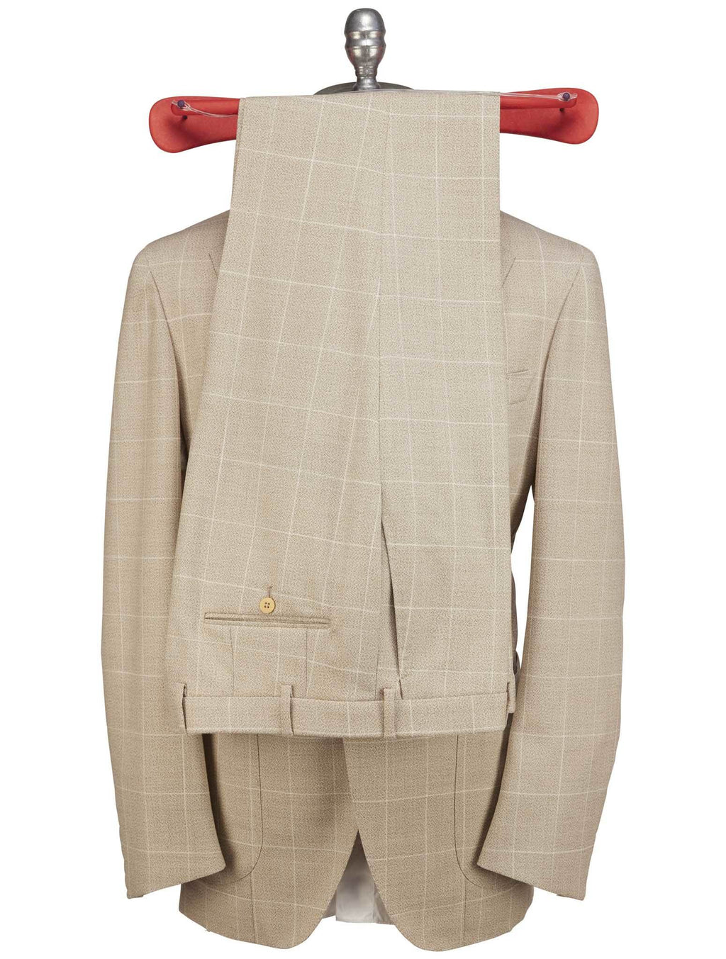Isaia Beige Wool Suit