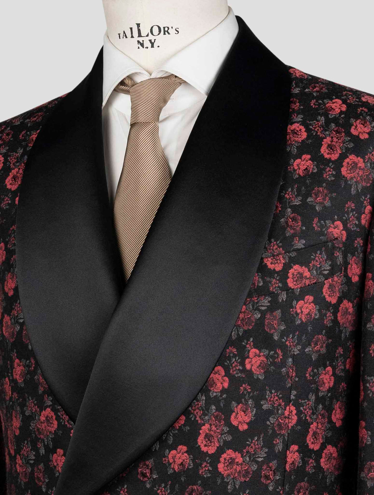 Isaia multicolor Wool silk cotton smoking Blazer