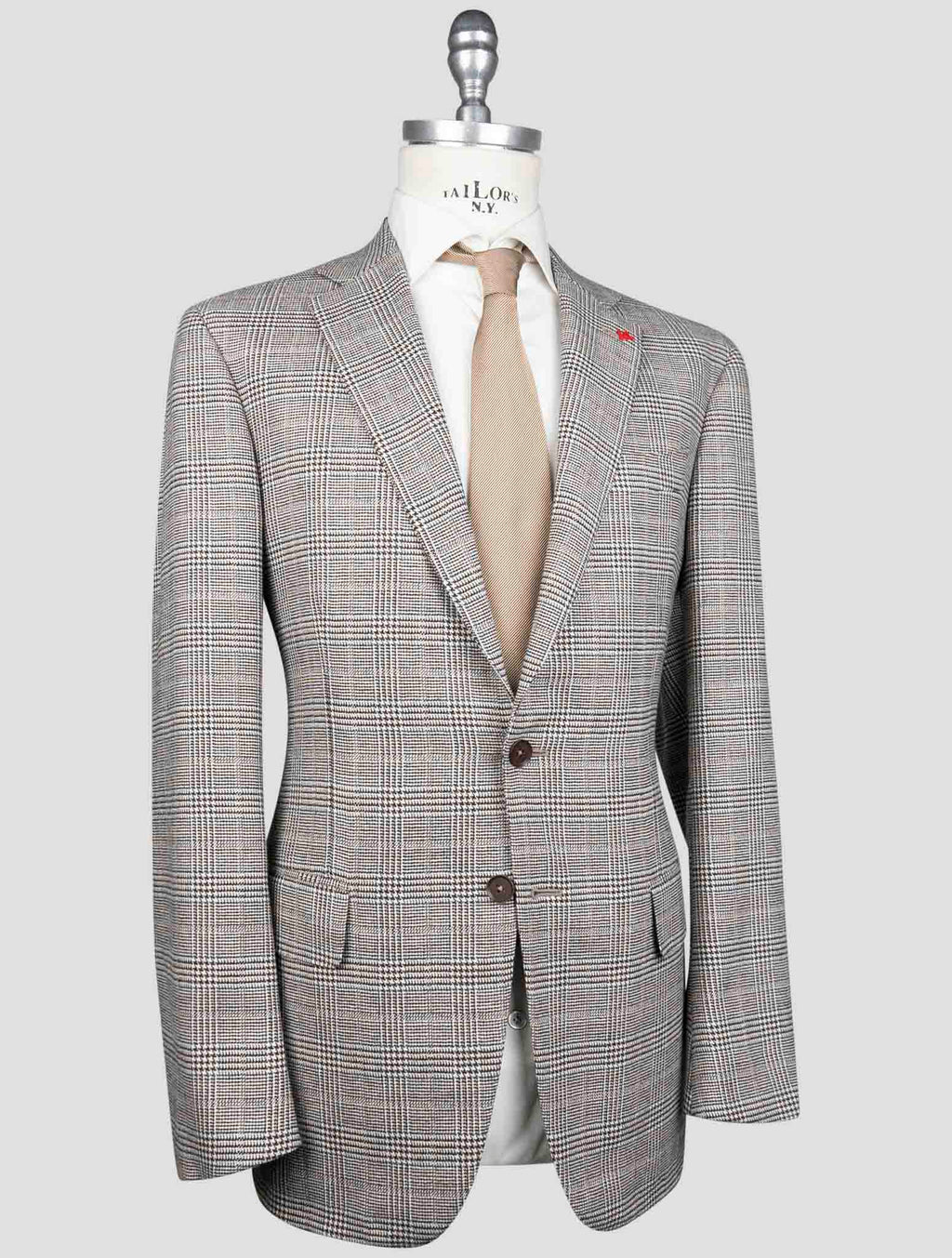 Isaia Isaia Multicolor Wool Blazer Multicolor 001