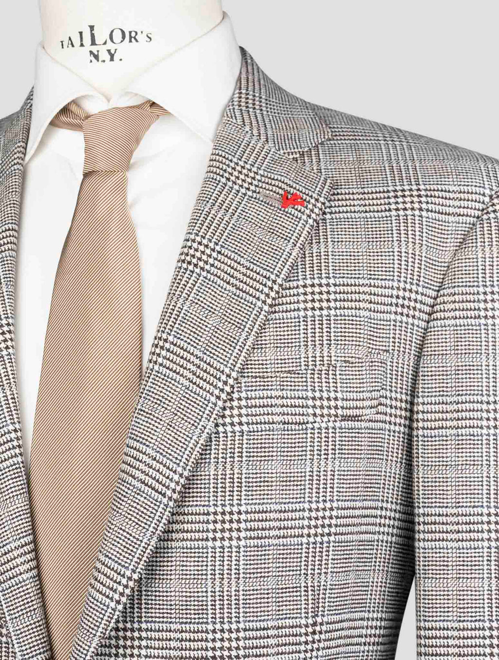 Isaia Multicolor Wool Blazer