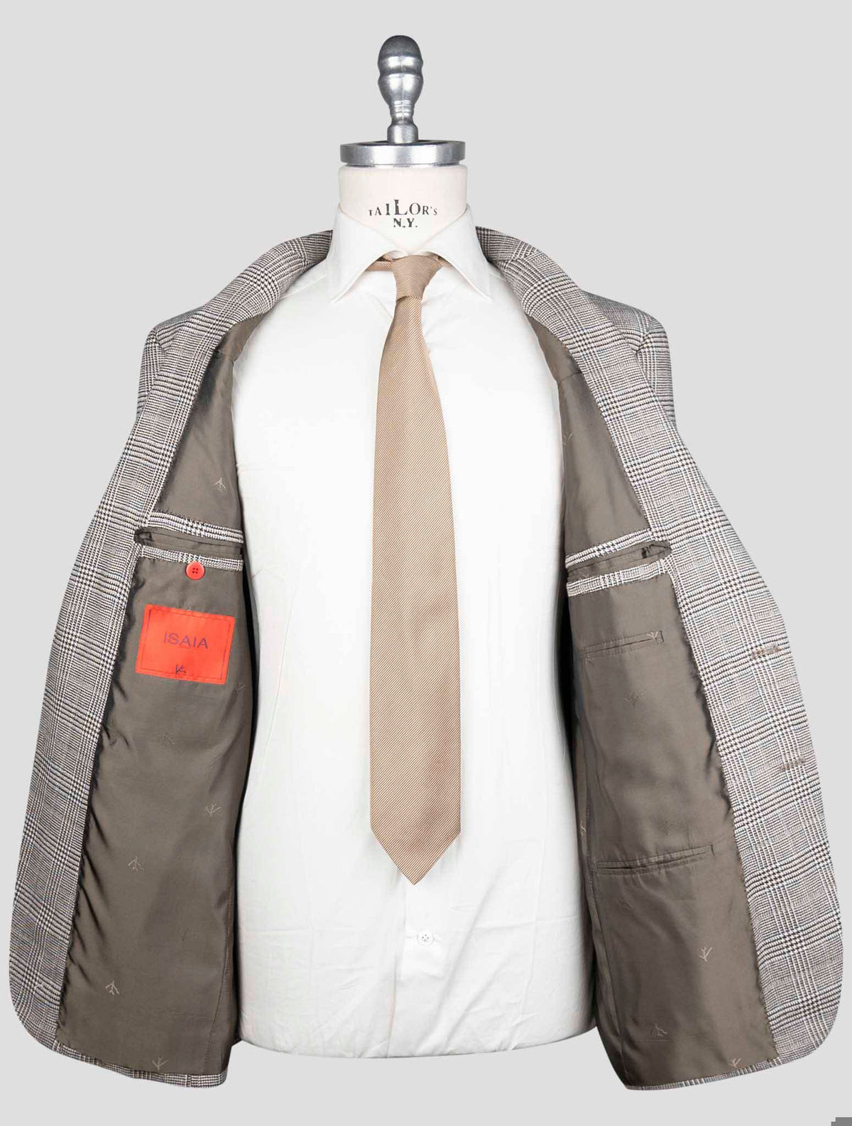 Isaia Multicolor Wool Blazer