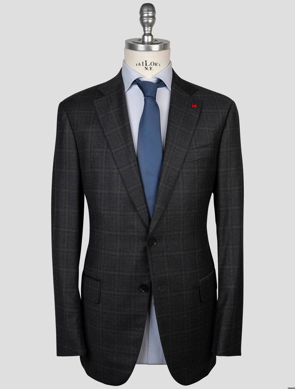 Isaia Gray Wool Suit