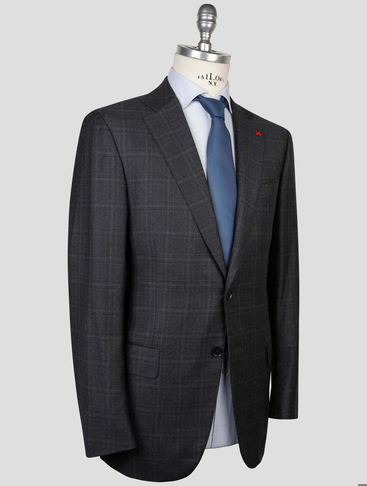 Isaia Isaia Gray Wool Suit Gray 001