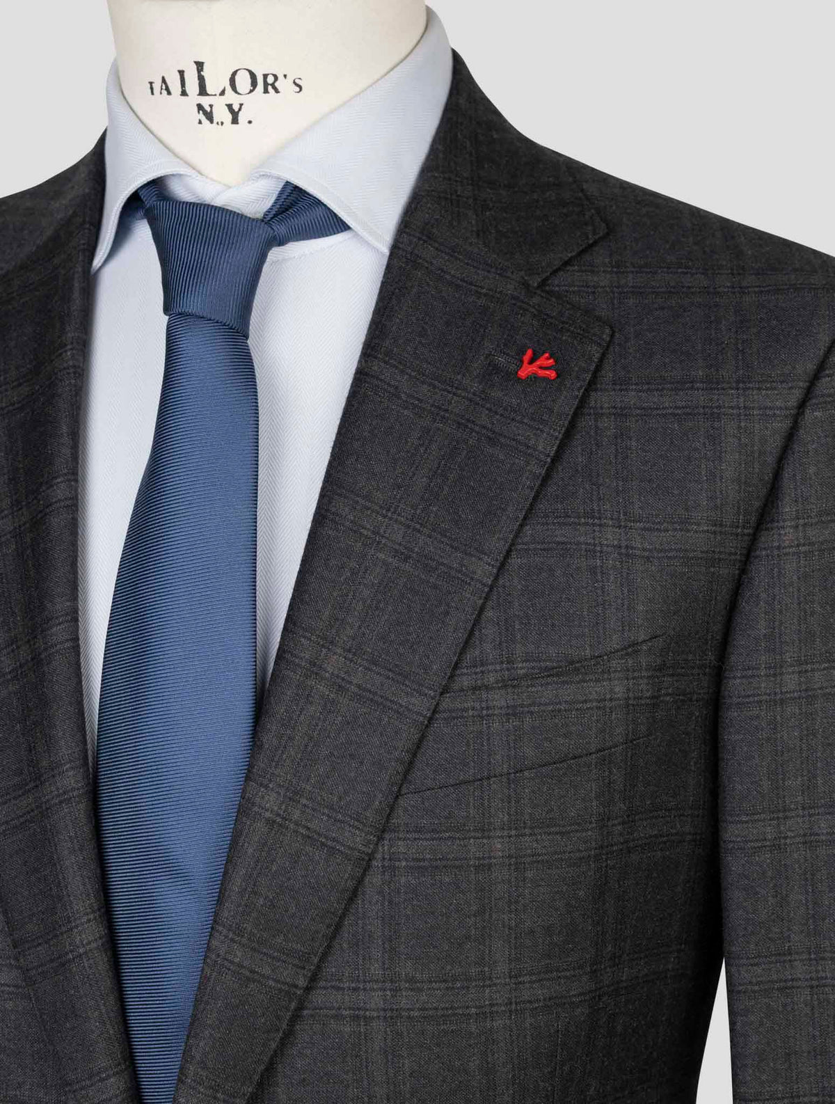 Isaia Gray Wool Suit