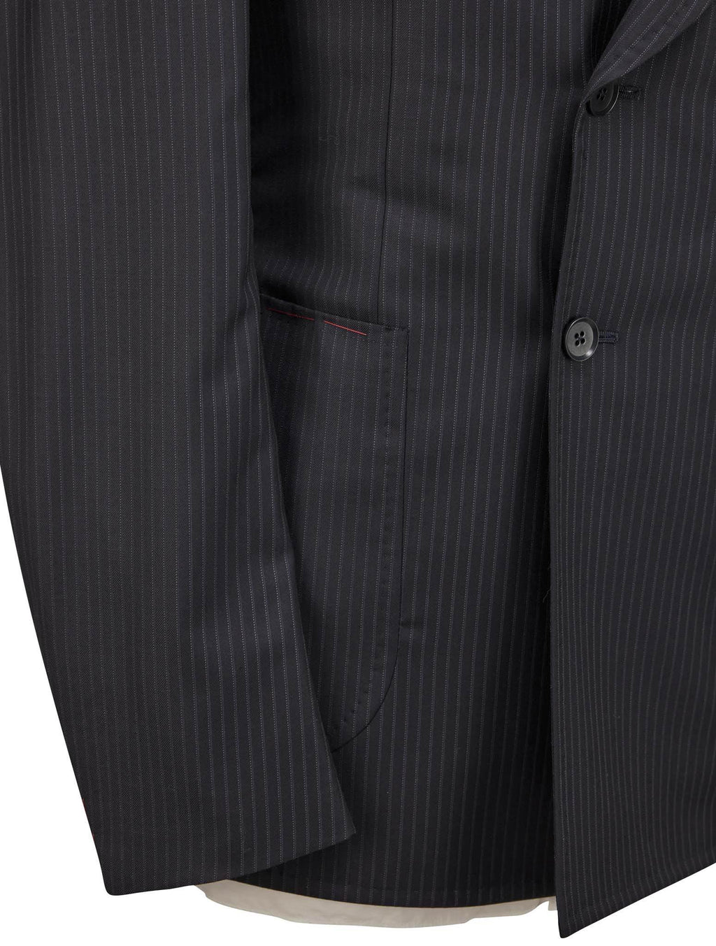 Isaia Blue Wool Suit