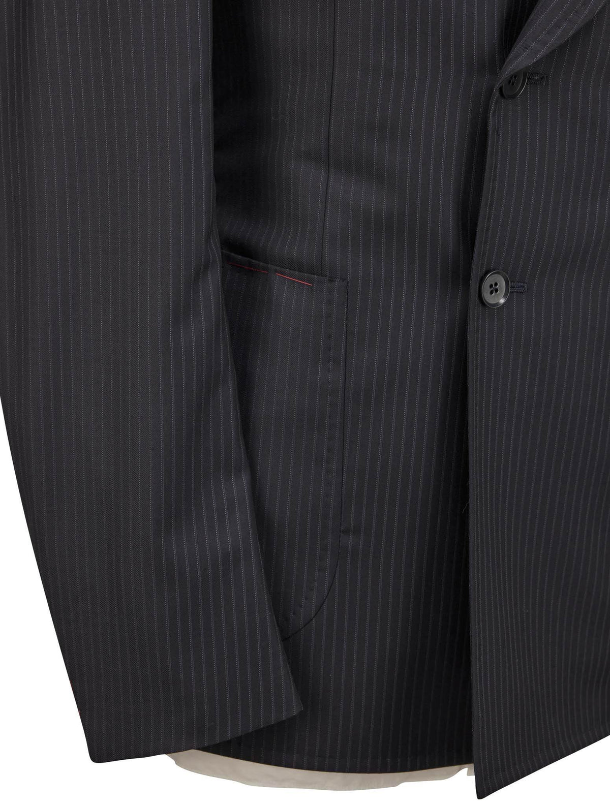 Isaia Blue Wool Suit