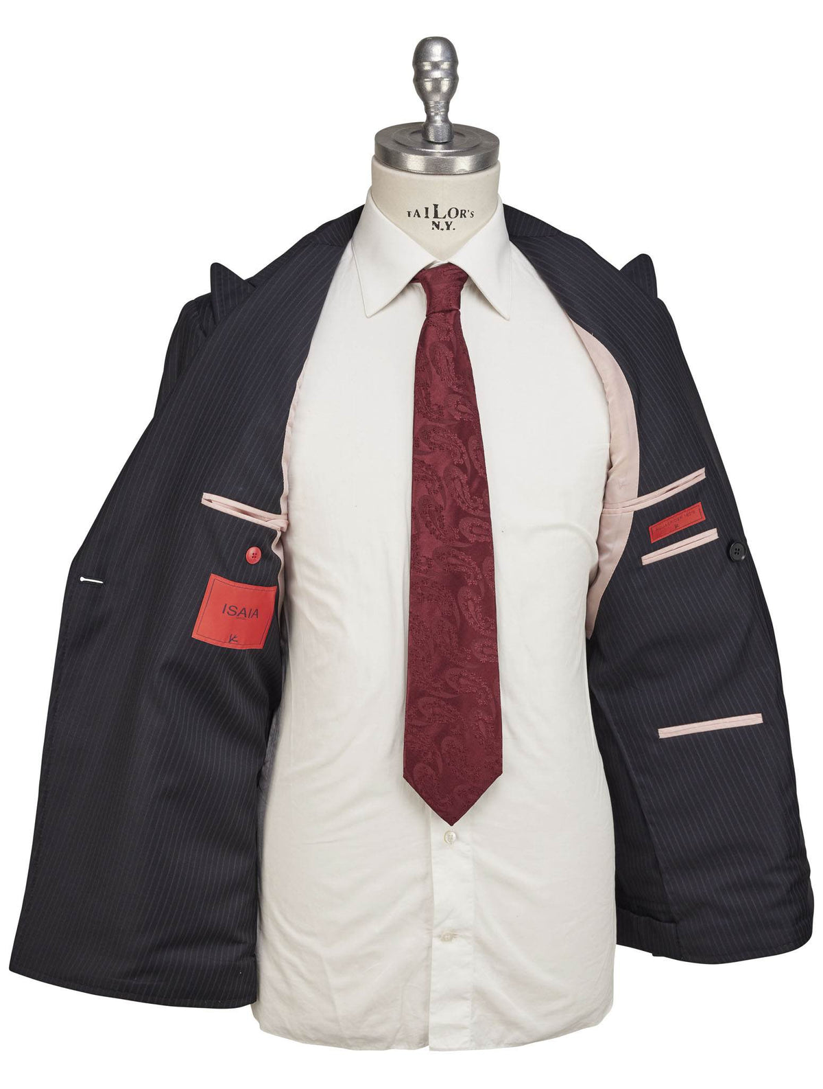 Isaia Blue Wool Suit