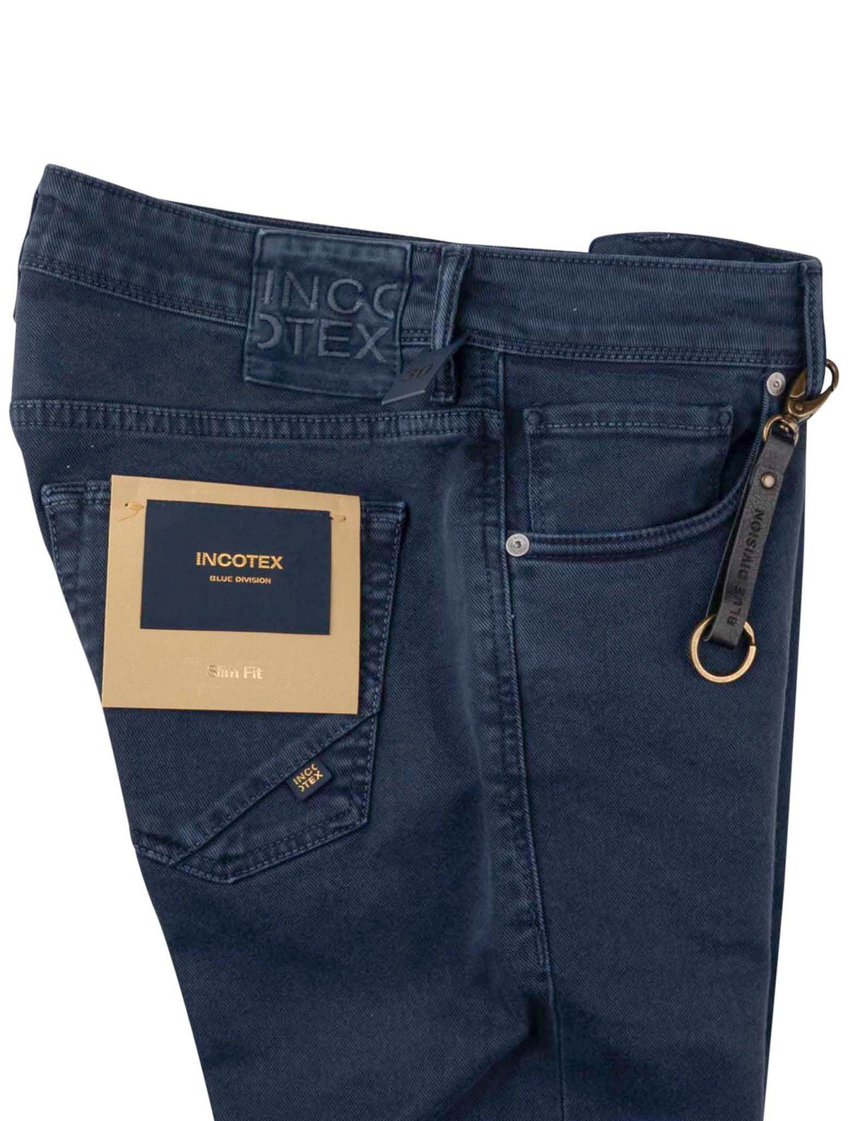 Incotex Blue Cotton Ea Jeans