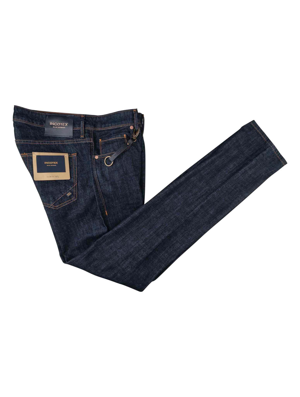 Incotex Incotex Dark Blue Cotton Ea Jeans Dark Blue 000