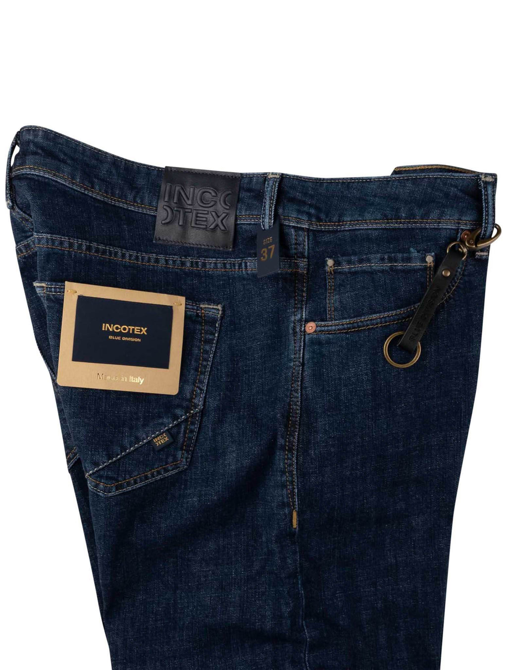 Incotex Blue Cotton Ea Jeans