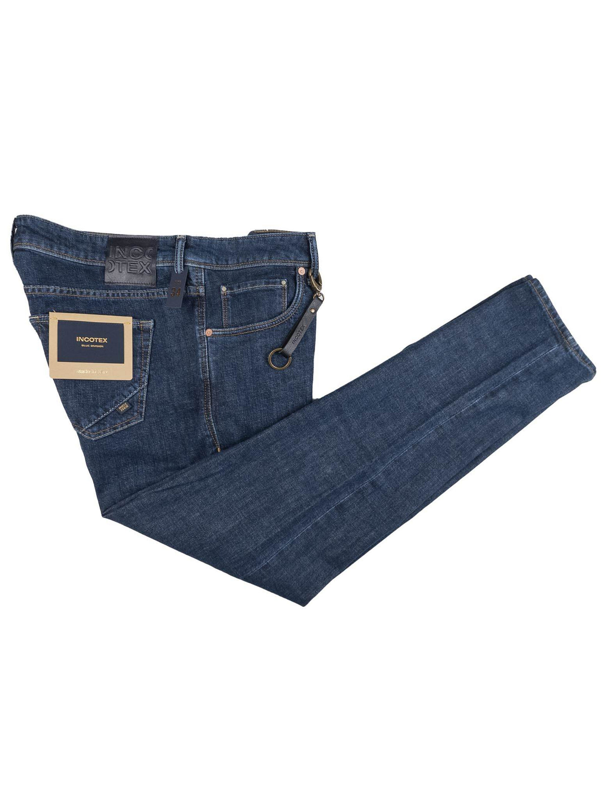 Incotex Blue Cotton Ea Jeans