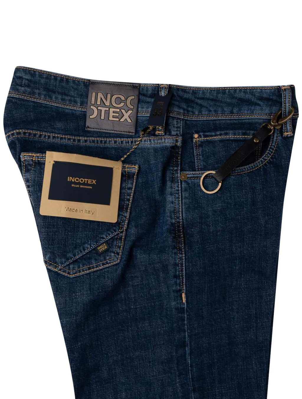 Incotex Blue Cotton Ea Jeans