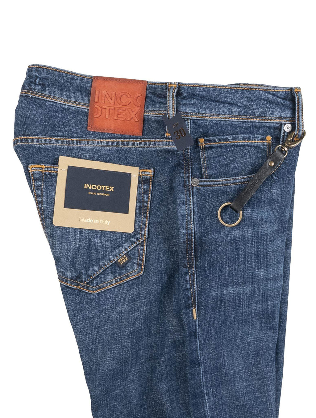 Incotex Blue Cotton Ea Jeans