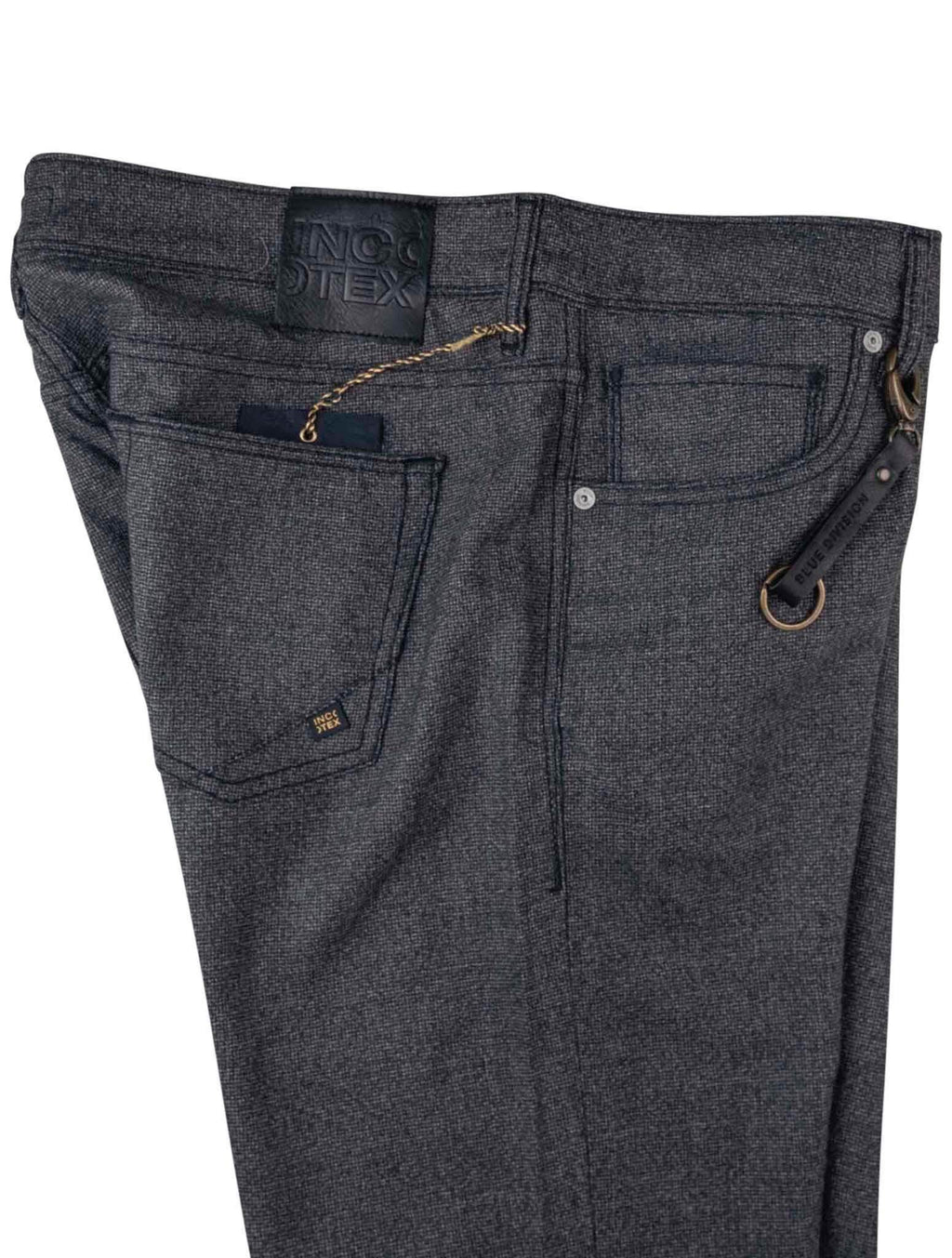 Incotex Gray Virgin Woool Jeans