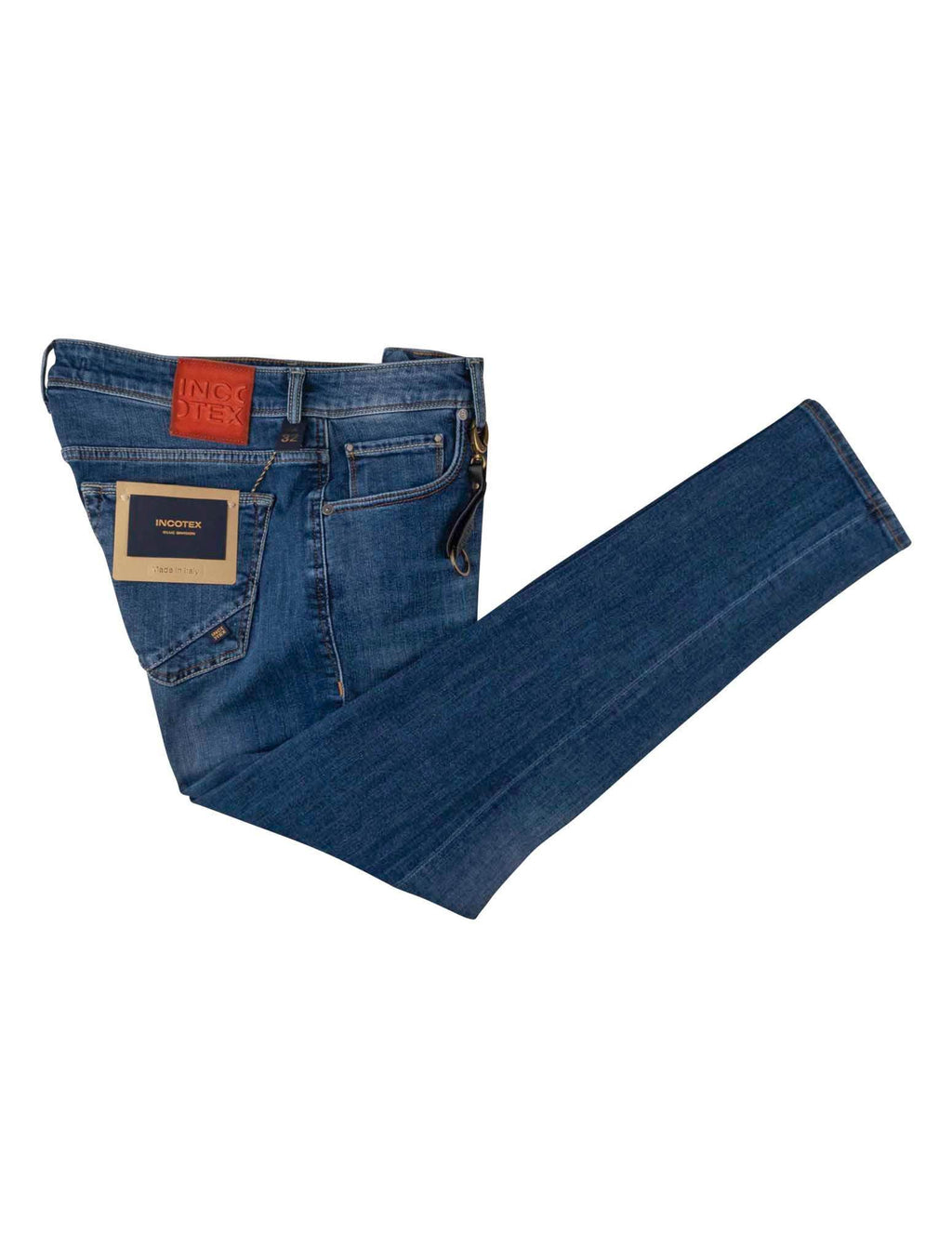 Incotex Blue Cotton Pl Ea Jeans
