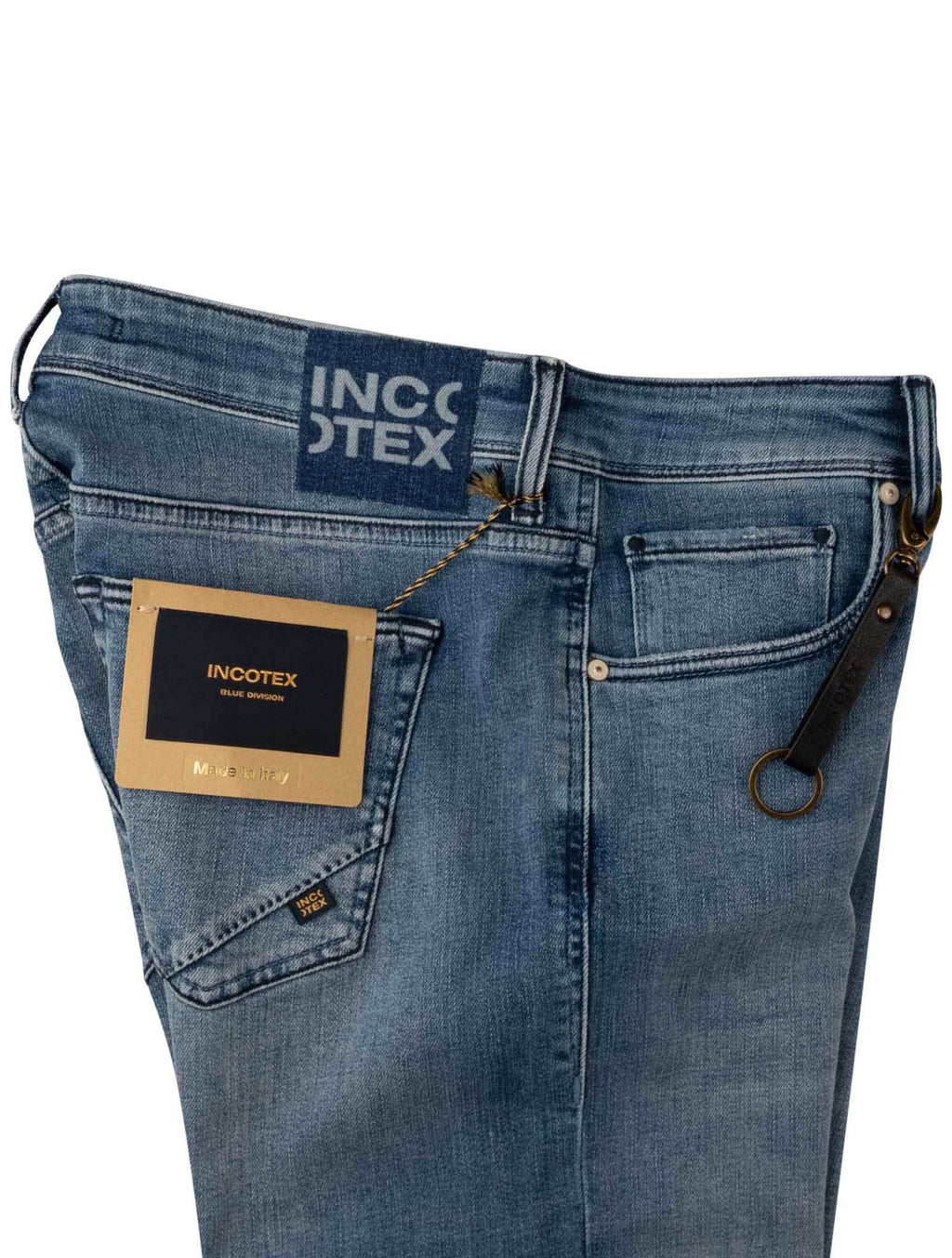 Incotex Blue Cotton Ea Jeans